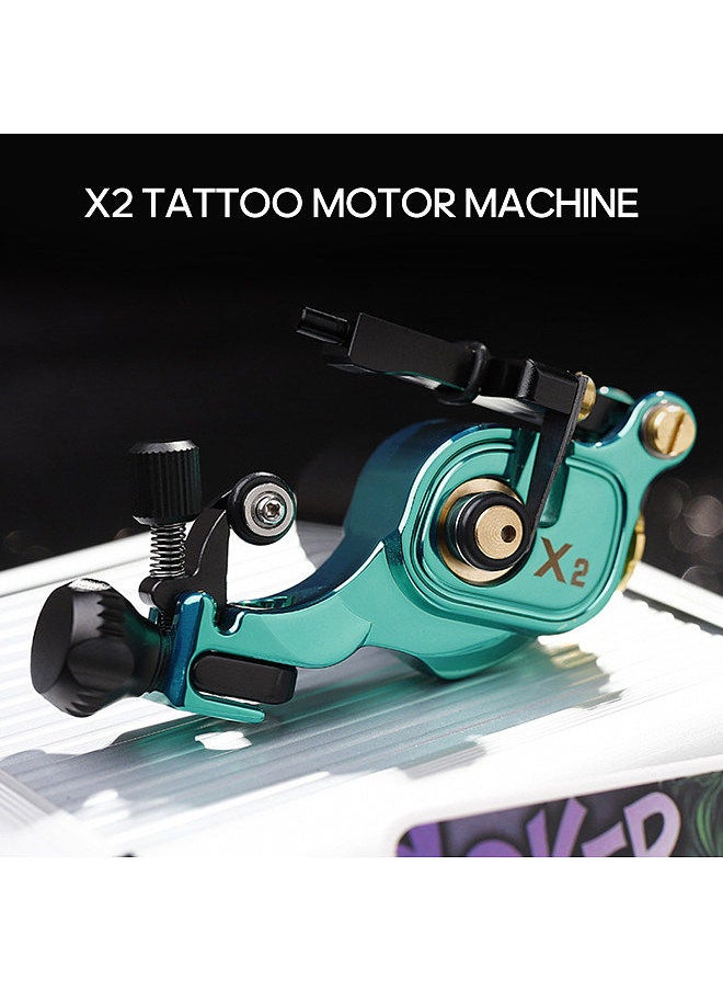 Tattoo Equipment X2 Shrapnel Motor Machine Secant Line High Rotation Speed Rotary Tattoo Machine Shader and Liner