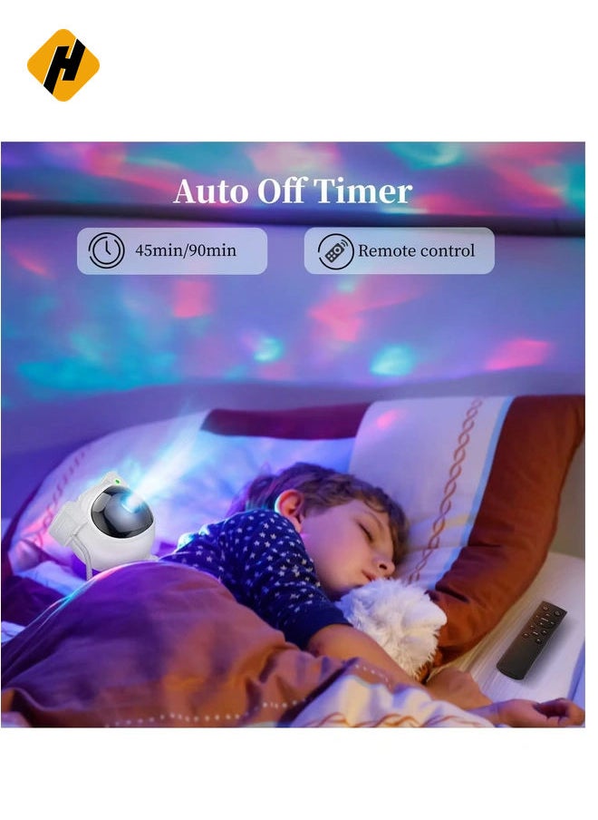 Star Projector Night Lights,Kids Room Decor Aesthetic,Tiktok Nebula Galaxy Projector,Remote Control and 360°Rotation Magnetic Head,Lights for Bedroom,Gaming Room Decor Glossy Finish