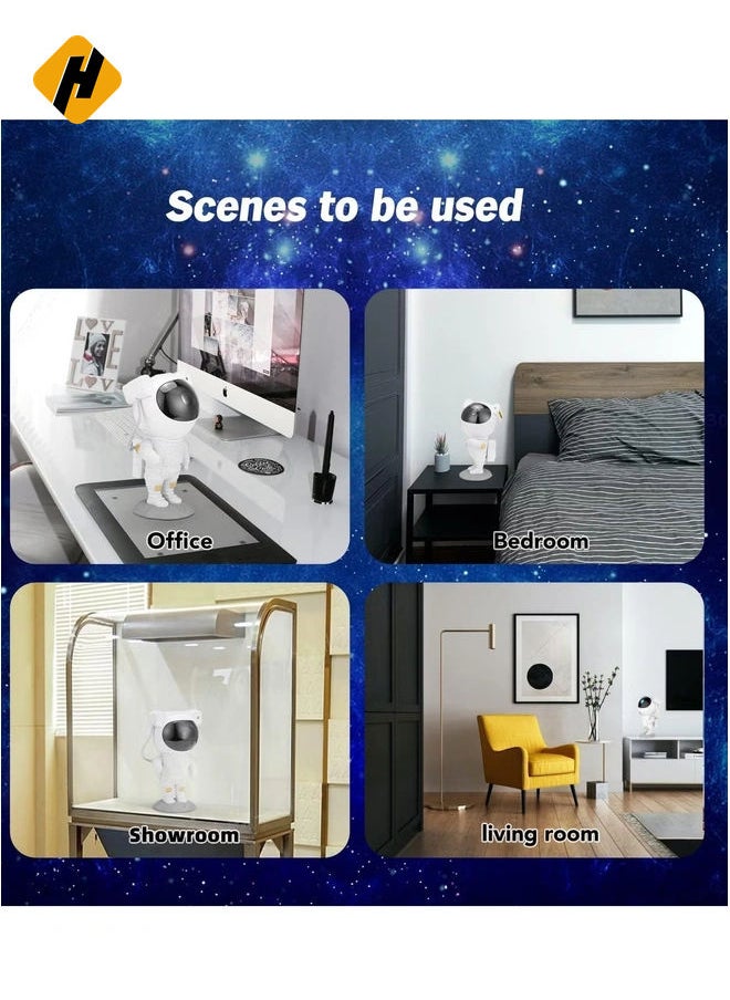 Star Projector Night Lights,Kids Room Decor Aesthetic,Tiktok Nebula Galaxy Projector,Remote Control and 360°Rotation Magnetic Head,Lights for Bedroom,Gaming Room Decor Glossy Finish