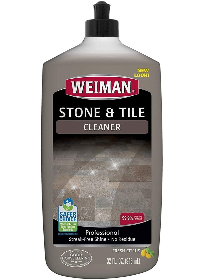 Weiman Stone Tile and Laminate Cleaner 32 Ounce Professional Tile Marble Granite Limestone and More Stone Floor Surface Cleaner