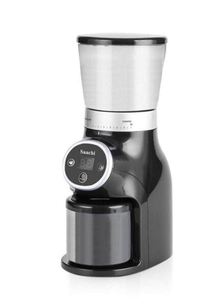 Saachi Coffee Grinder Spices & Herbs with 31 Grind Settings, Energy Saving Mode and Anti-Splash System for Easy Cleaning NL-CG-4966