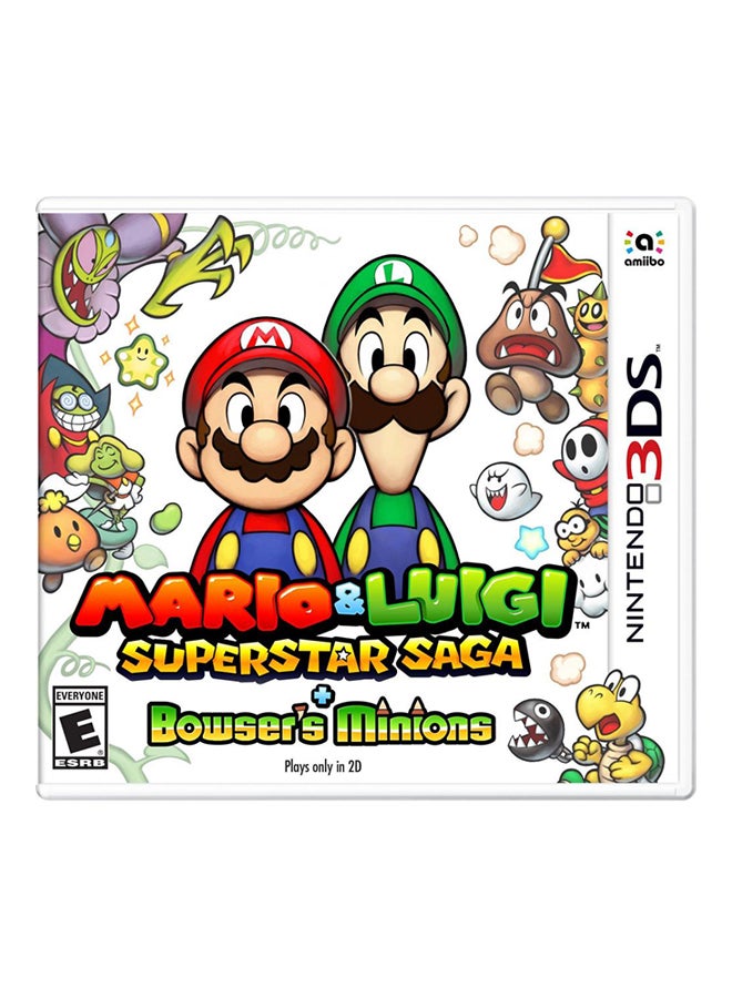 Mario And Luigi : Superstar Saga + Bowser's Minions (Intl Version) - Adventure - Nintendo 3DS