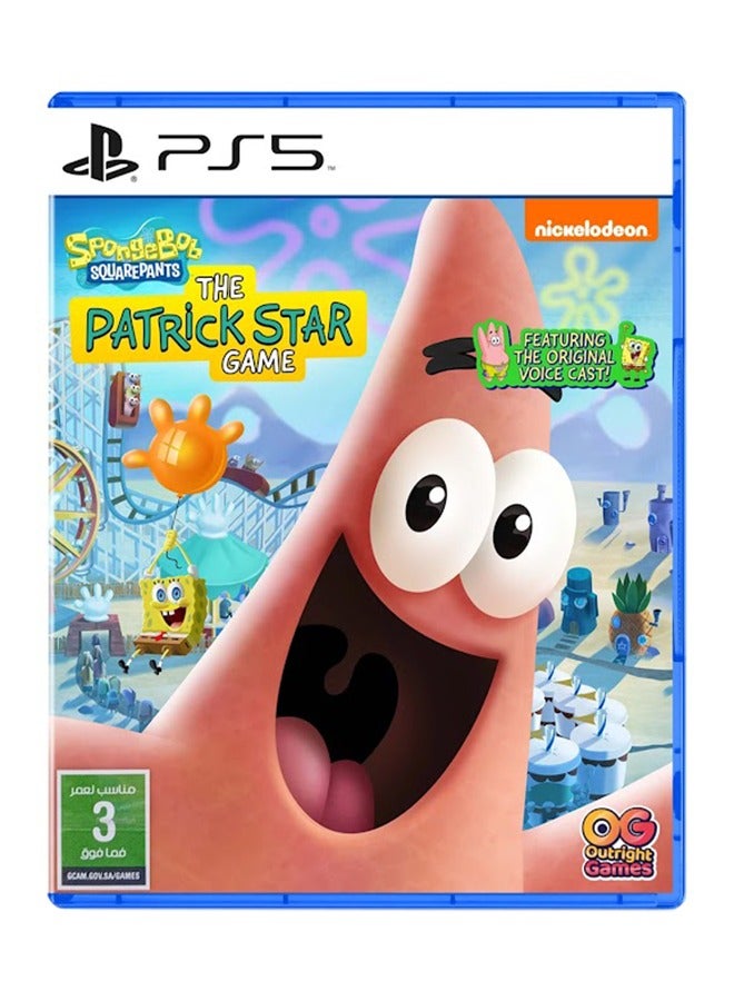 SpongeBob SquarePants The Patrick Star Game  - KSA Version - Adventure - PlayStation 5 (PS5)