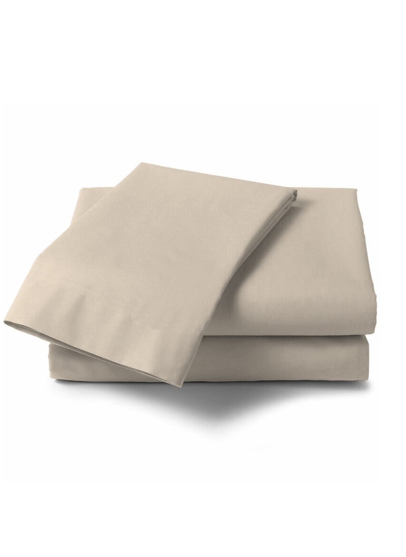 Context Queen Size Cream Soft Wrinkle Free Microfiber Bedding 1 Pcs Duvet Cover 228X228cm with 2 Pcs Pillow Covers 50X66cm