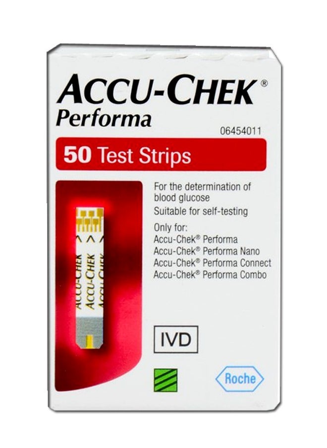 Performa sugar test strip 50 Piece