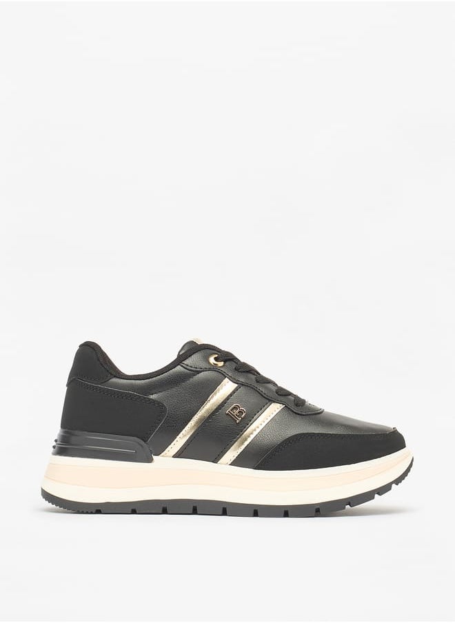 Women's Pand Ankle Sneakers with Lace-Up Closure