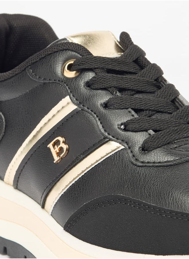 Women's Pand Ankle Sneakers with Lace-Up Closure