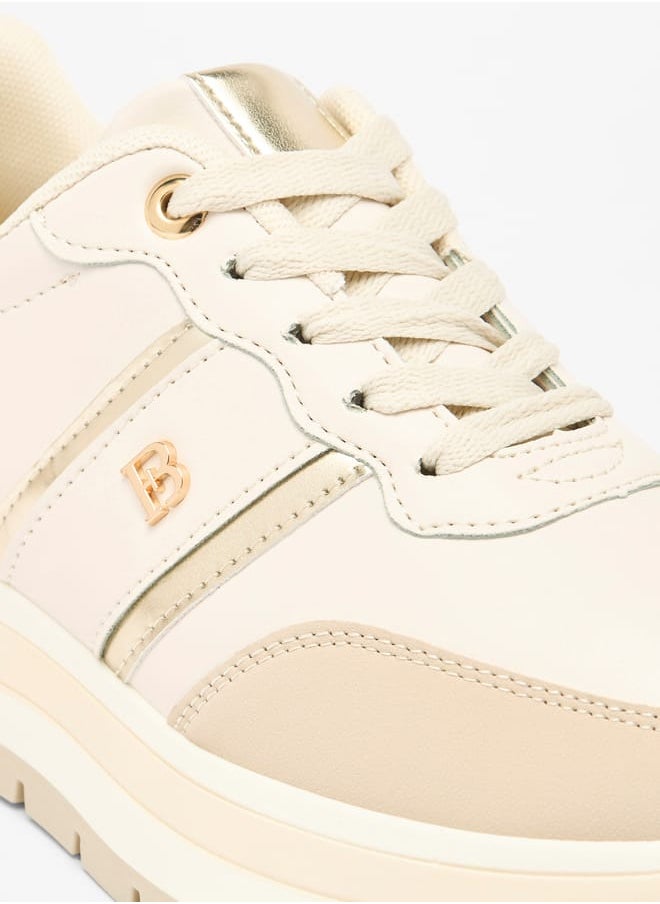 Women's Pand Ankle Sneakers with Lace-Up Closure