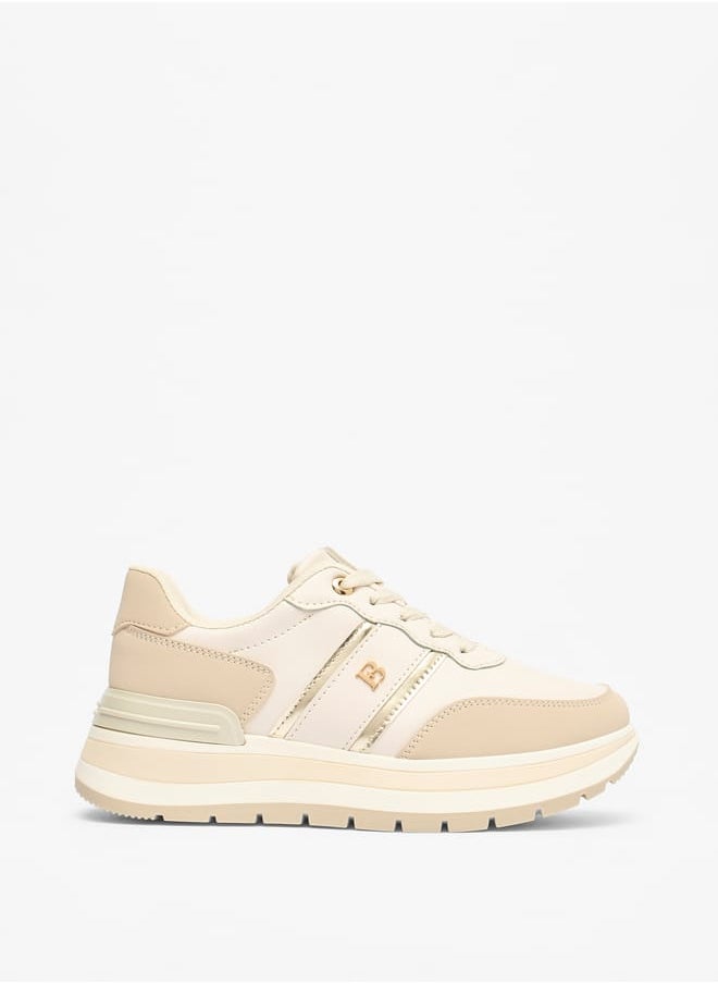 Women's Pand Ankle Sneakers with Lace-Up Closure