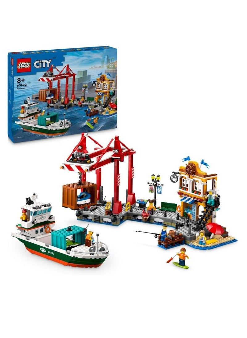 Lego City Seaside Harbor with Cargo Ship 60422