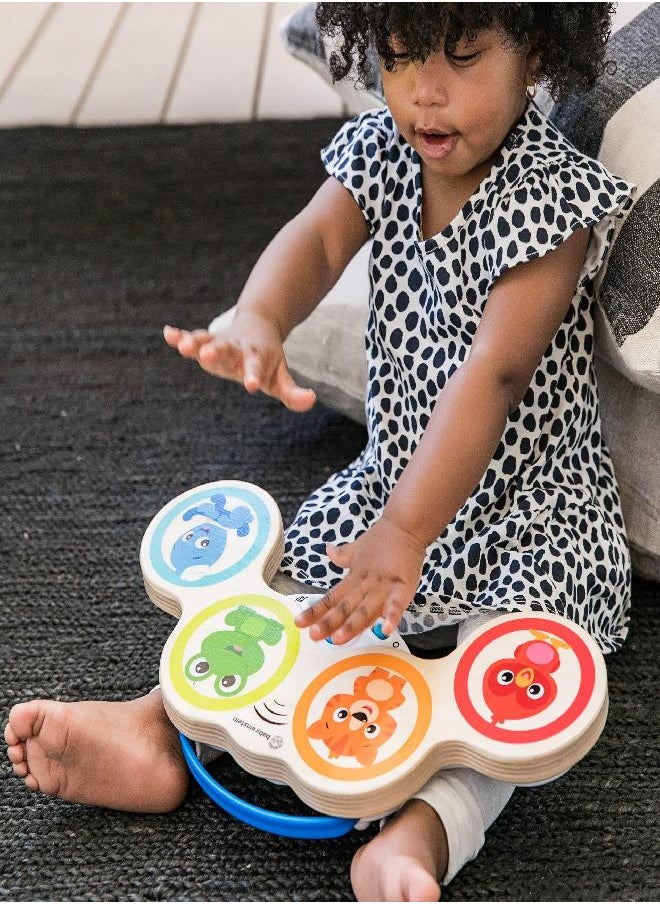 Baby Einstein Magic Touch Wooden Drum Musical Toy, Ages 6 months Plus