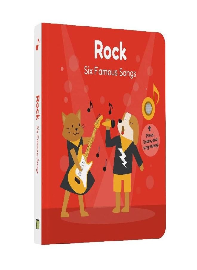 Cali's Books Rock Grouplove - Sound Book for Toddlers 1-3 - Musical Book for Toddlers 1-3 with Classic Rock Songs. Great Interactive Book and Gift for Little Rock Fans