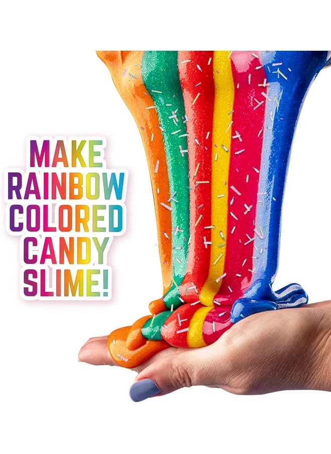 Rainbow Candy Diy Slime Kit, Amazing Slime Making Kit To Create Rainbow Slime And Cloud Slime, Exciting Gift Idea & Fun Sensory Toy For Kids, Ideal Thanksgiving Gift