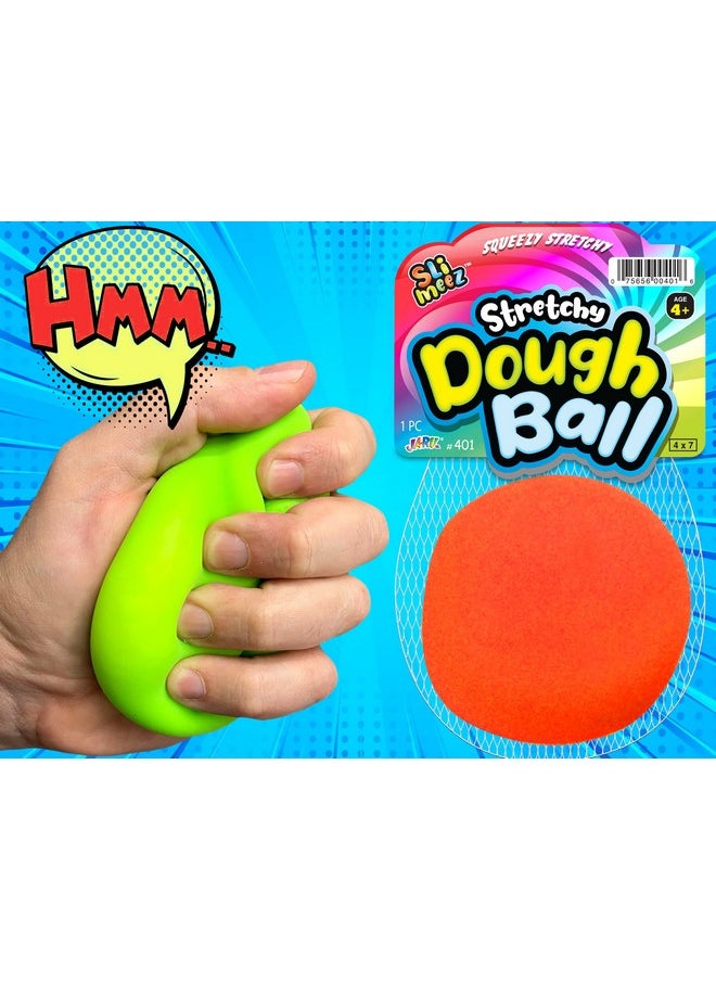 Stretchy Ball (Pack Of 3) The Original Dough Ball Fidget Toy Pack Stretchy Squishy Toys Bouncy Ball Set For Kids And Adults Soft Bounce Stress Ball Therapy Ball Doh Pull And Stretch 401-3C