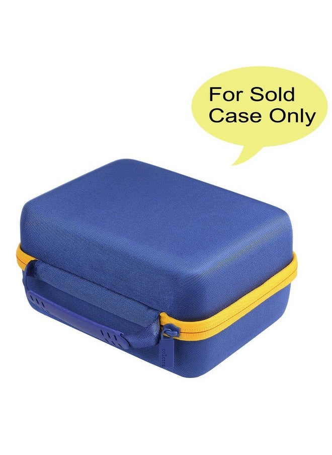 Hard Travel Case Replacement For Leapfrog Fridge Phonics Magnetic Letter Set (Blue Case + Yellow Zipper)