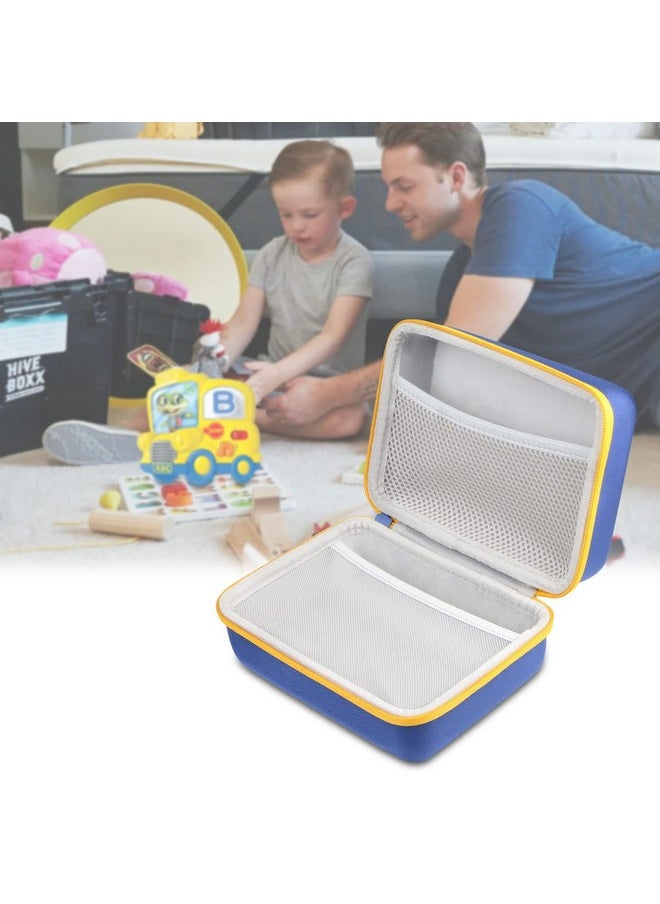 Hard Travel Case Replacement For Leapfrog Fridge Phonics Magnetic Letter Set (Blue Case + Yellow Zipper)