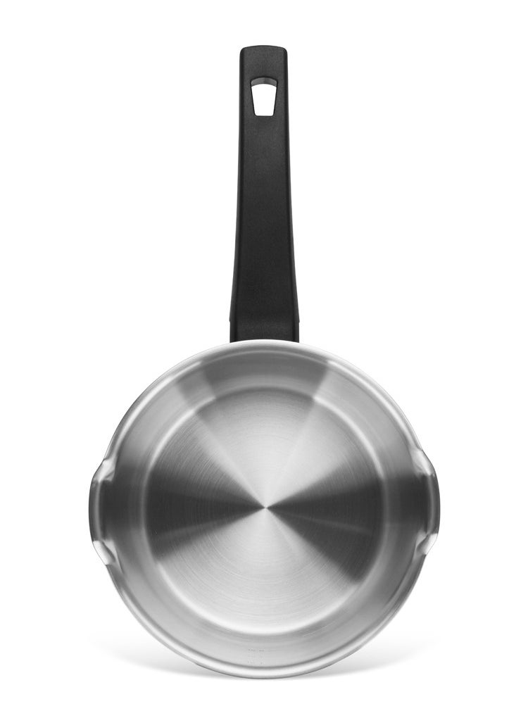 Sauce Pan Dione 16cm/1.5 LTR Stainless Steel, with Pouring Spout Stainless Steel with Induction Bottom