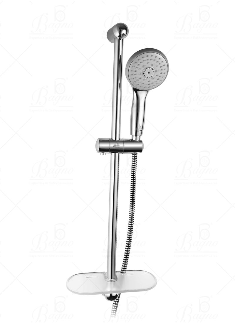 B BAGNO Tempesta Bt02, sliding bar, b bagno sliding bar wall mounted shower tempesta, shower rail