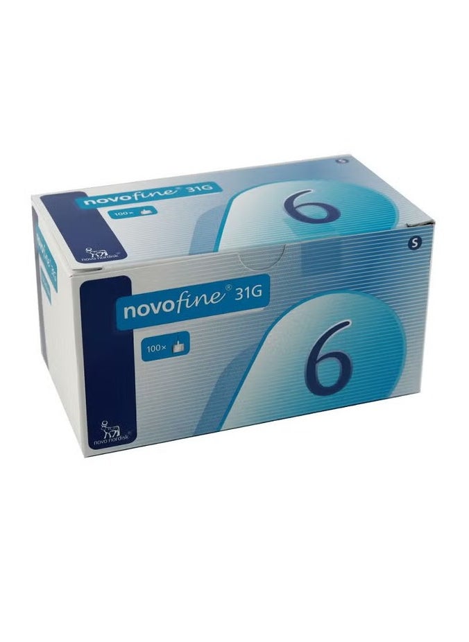 Insulin Needles 31G No. 6mm 100's