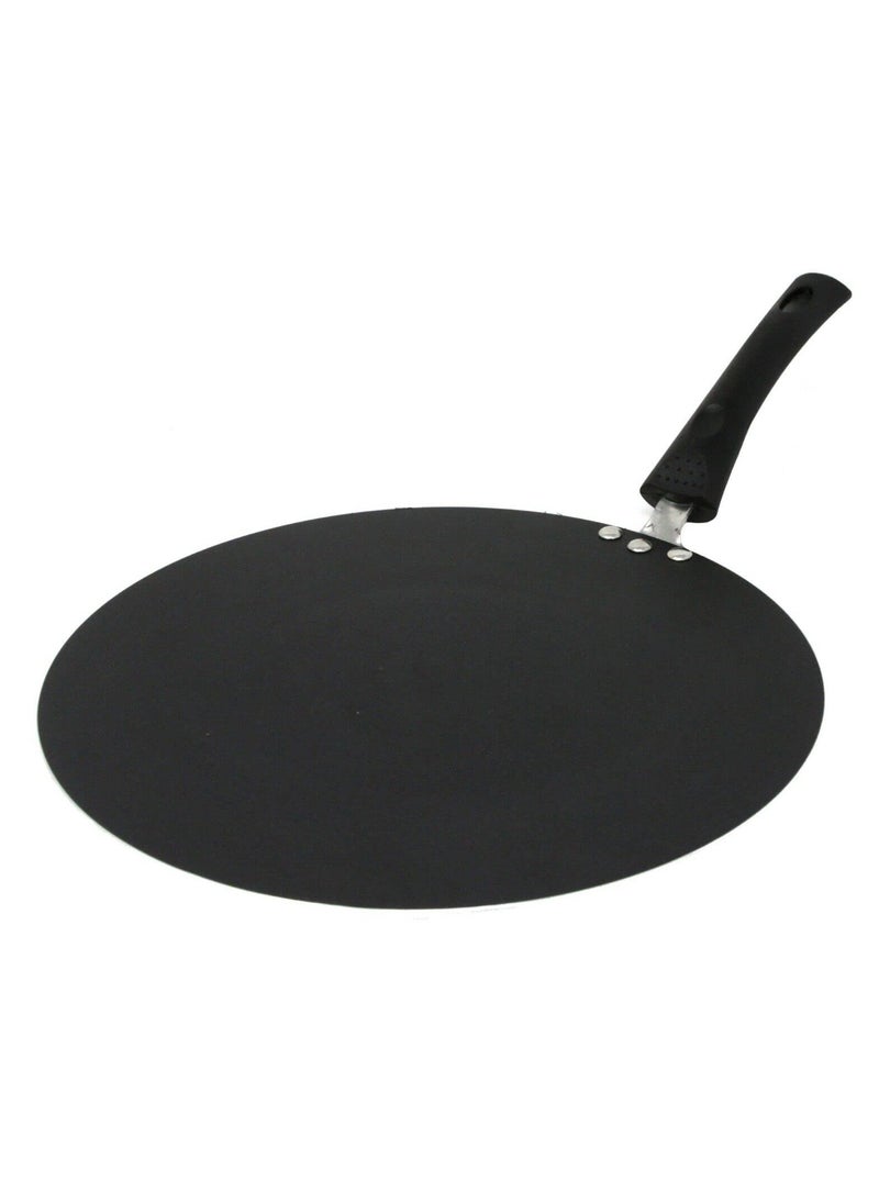 Non-Stick Curved Flat Cooking Pan (Tawa) | Versatile Pan for Roti, Crepes, Pancakes, and More