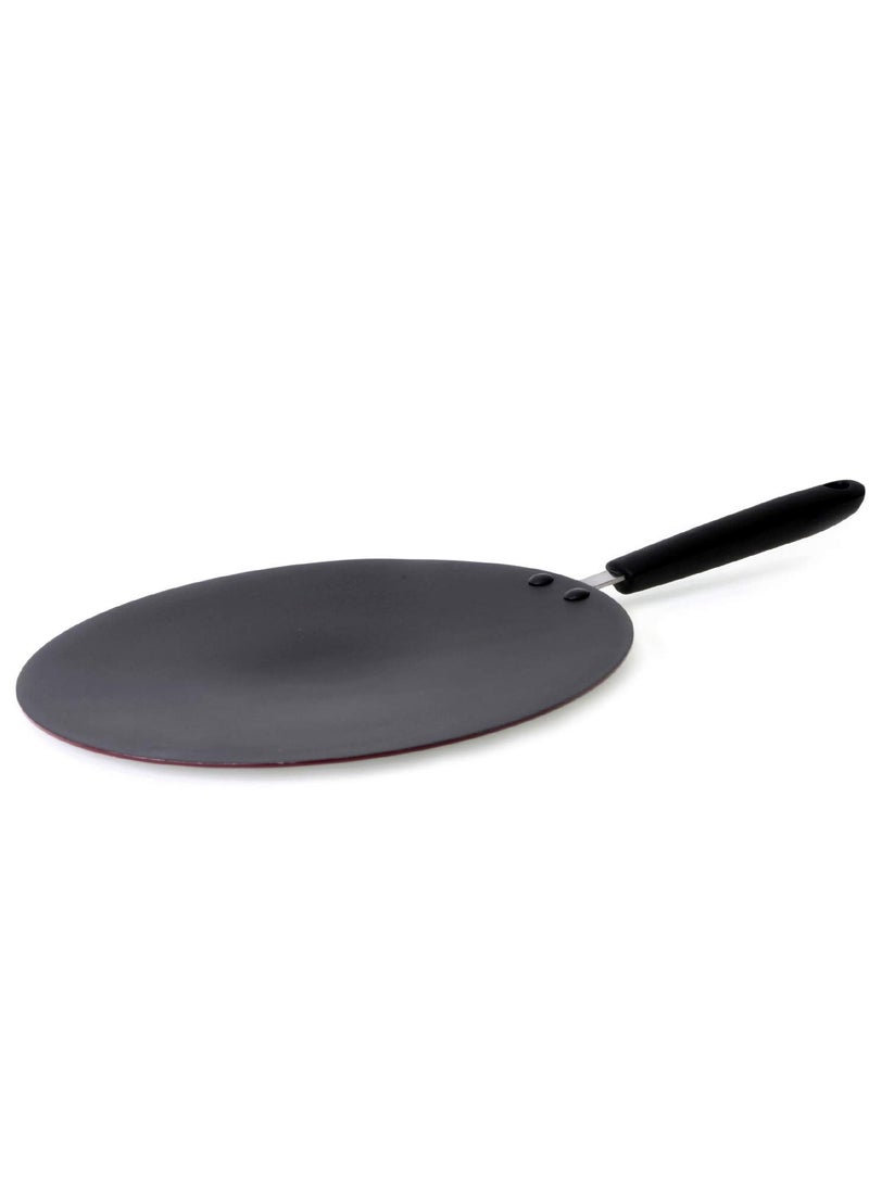 Non-Stick Curved Flat Cooking Pan (Tawa) | Versatile Pan for Roti, Crepes, Pancakes, and More