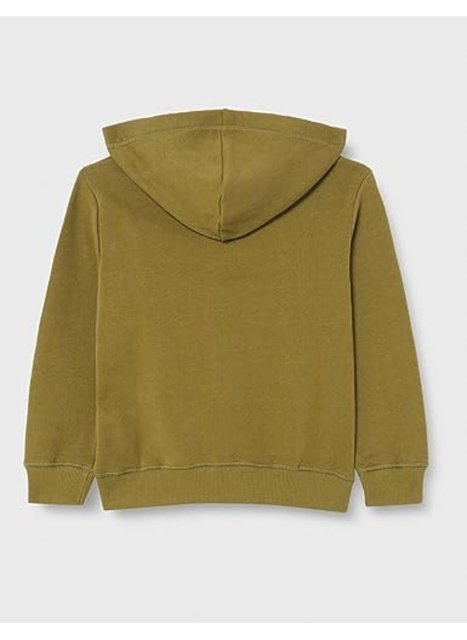 Zip-up sweatshirt with 