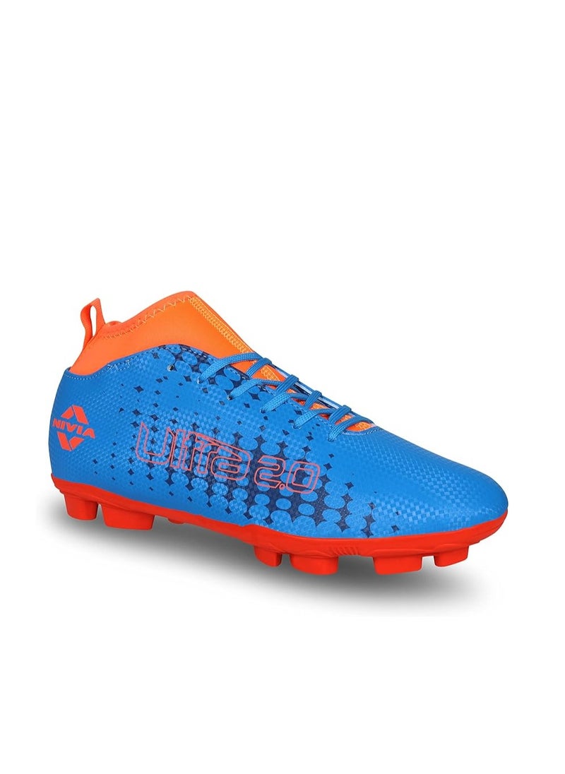 Ultra 2.0 Football Shoes | 8 UK/ 9 US / 42 EU | PVC Synthetic Leather | Lace-up | Minimal Water Absorption