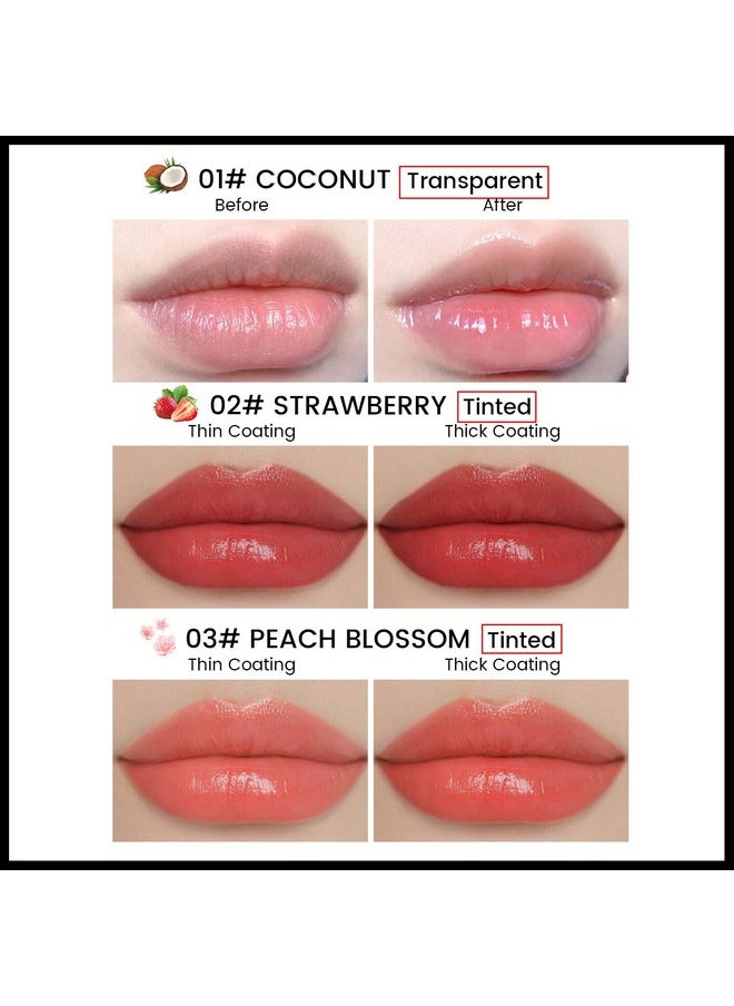 Tinted Lip Balm, Tinted Chapstick 2 In 1 Moisturizing Lip Balm And Buildable Lipstick, Instant Hydration Chapped Lips And Pale Lips, Keep Lips Hydrated Lip Moisturizer, 0.16Oz, Pack Of 6