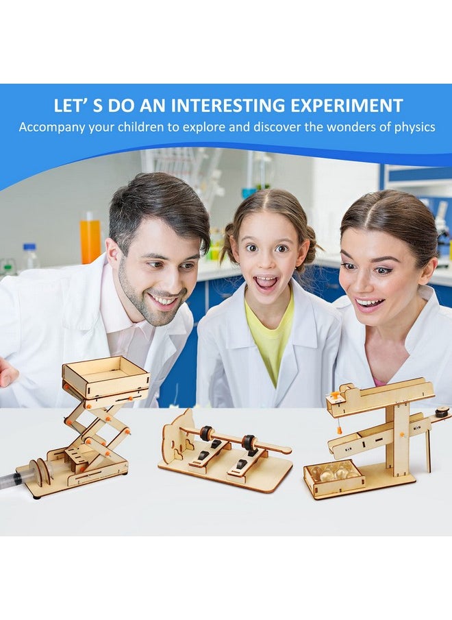 6 In 1 Stem Kits For Kids Age 8-10, Science Building Educational Experiment Projects 8-12, 3D Wooden Puzzles Crafts, Toys For Age 8-13, Gifts For Boys And Girls 6 7 8 9 10 11 12 13 Years Old