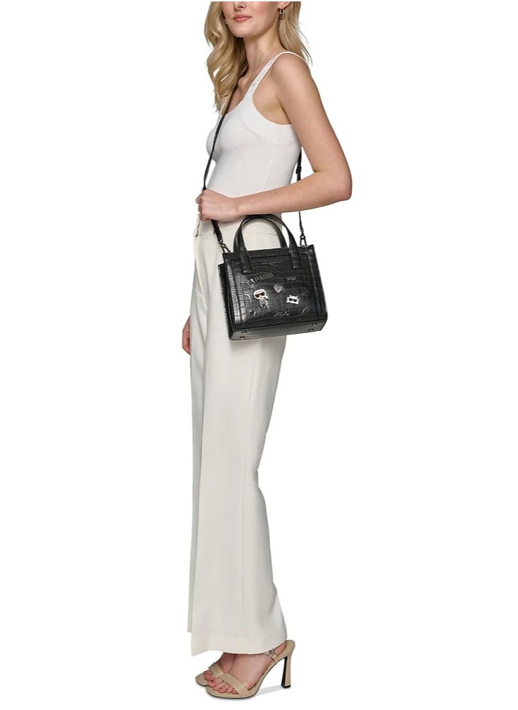 Karl Lagerfeld Paris de piel para mujer Bolsa flap