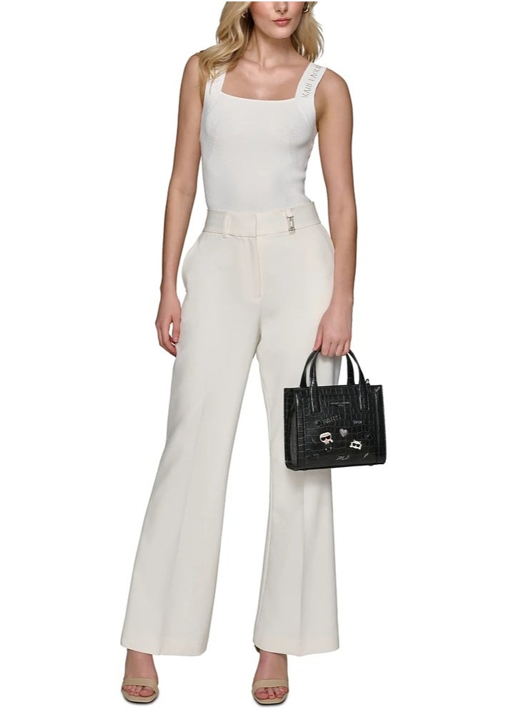 Karl Lagerfeld Paris de piel para mujer Bolsa flap