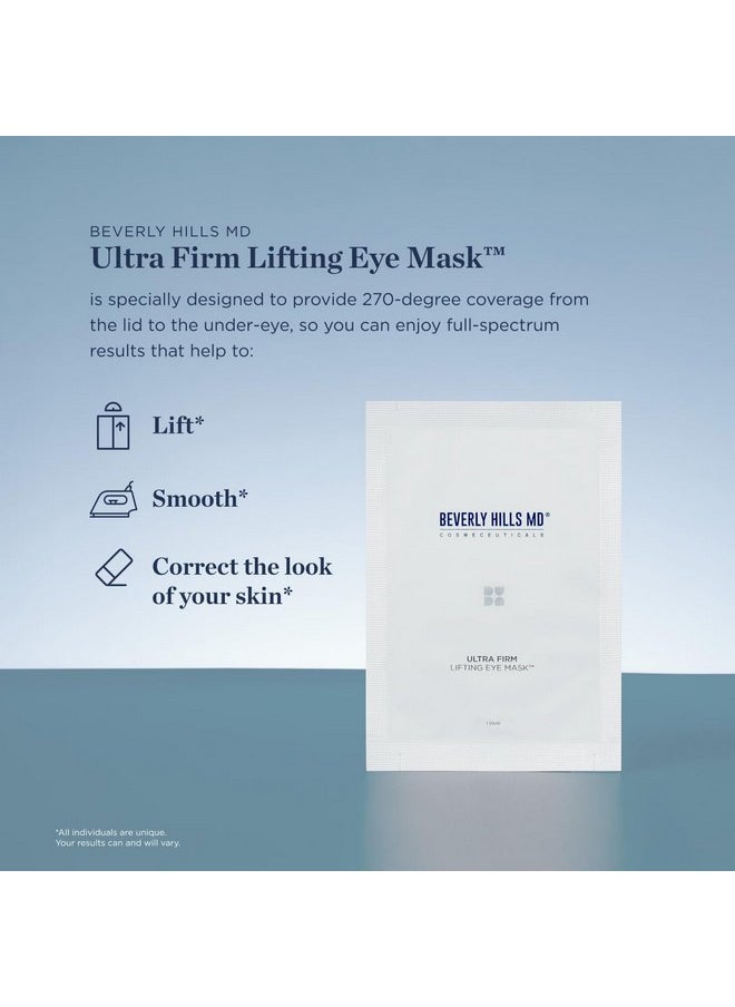 Ultra Firm Lifting Eye Mask- Visibly Lift, Tighten, Contour Eye Area For Wrinkles, Dark Circles- Skin Smoothing & Brightening- Visibly Reduce Signs Of Aging W/Rhodiola Rosea Extract