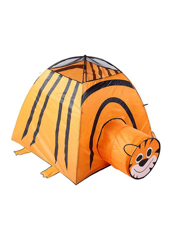 Tiger Shaped Foldable Play Tent