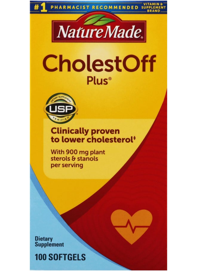 Nature Made, Cholestoff Plus Softgels, 100 Count