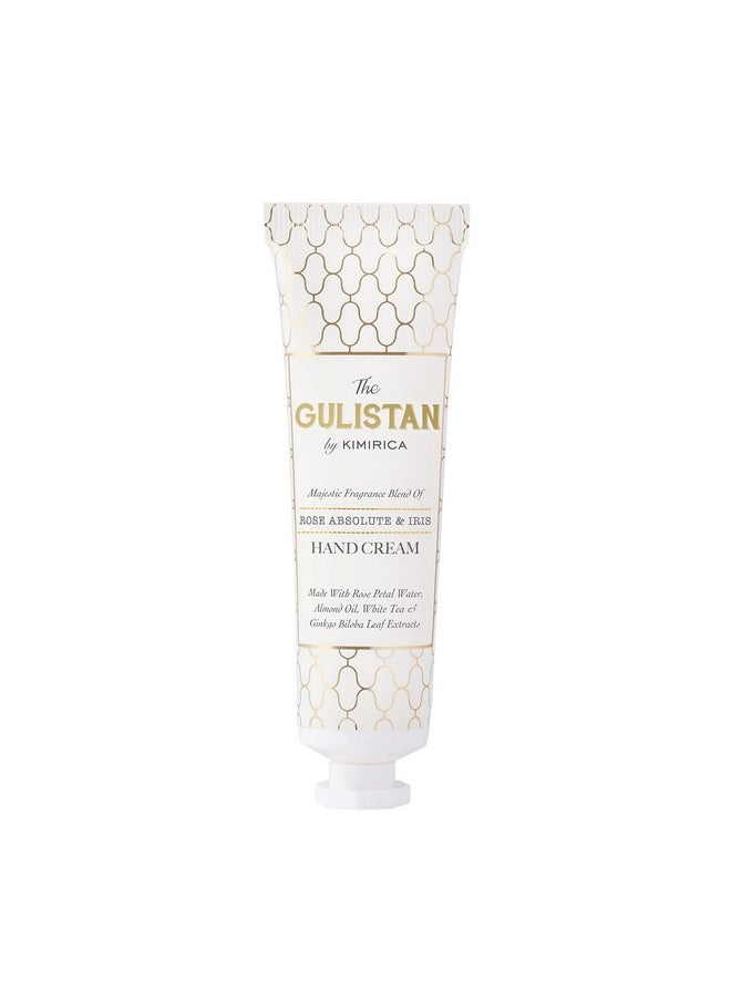 Gulistan Hand Cream Non-Greasy & Quick-Absorbing Hand Cream Enriched With Tucuma Butter & Shea Butter 100% Vegan, Paraben & Silicone Free (Rose Absolute) (30Ml)