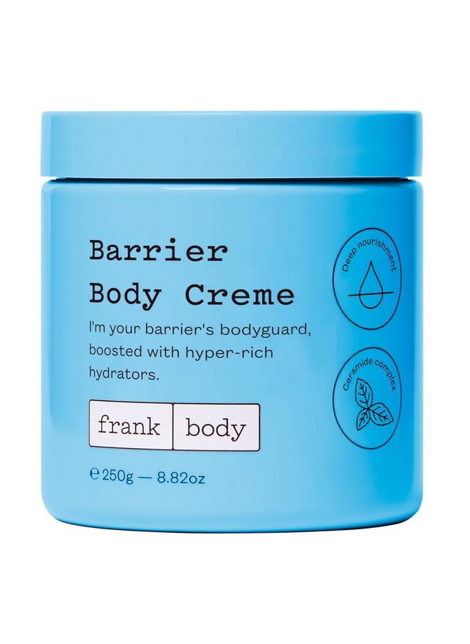 Barrier Body Creme | Vegan, Cruelty Free Hydrating & Moisturising Creme |Soothe, Hydrate & Protect Your Skin Barrier With Ceramides & Panthenol | 7.77 Oz / 230 Ml