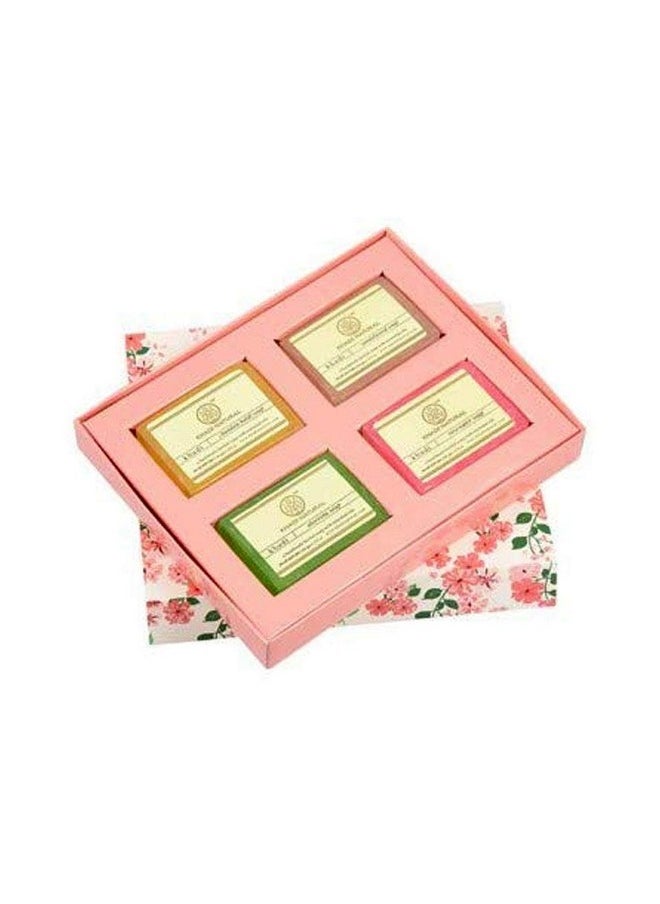 Soap Kit| Assorted Handmade Soaps | Natural Bathing Soap | Handmade Soap With Essential Oils | Moisturizing Soap For Body | Suitable For All Skin Types | Pack Of 4
