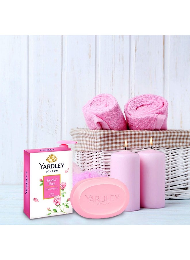 Rose Soap 3 Bar Box 100Gea Bar By Yardley