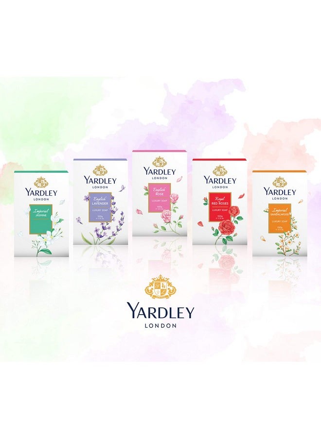 Rose Soap 3 Bar Box 100Gea Bar By Yardley