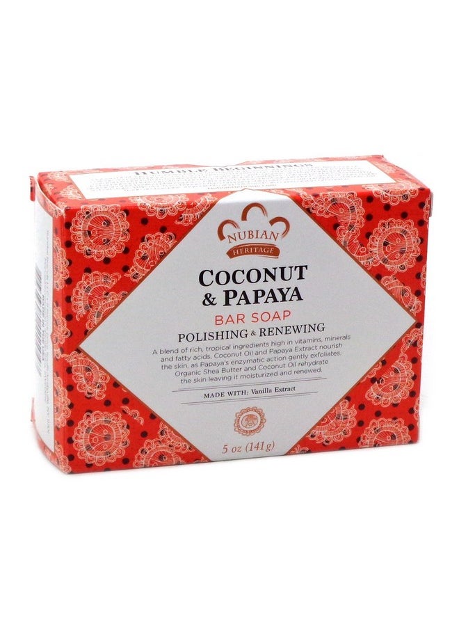 Soap Bar Coconut Papaya (Pack Of 6)