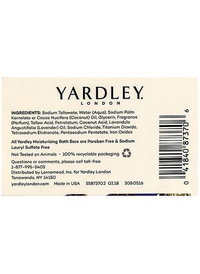 London Moisturizing Bar English Lavender With Essential Oils 4.25 Oz (Pack Of 24)