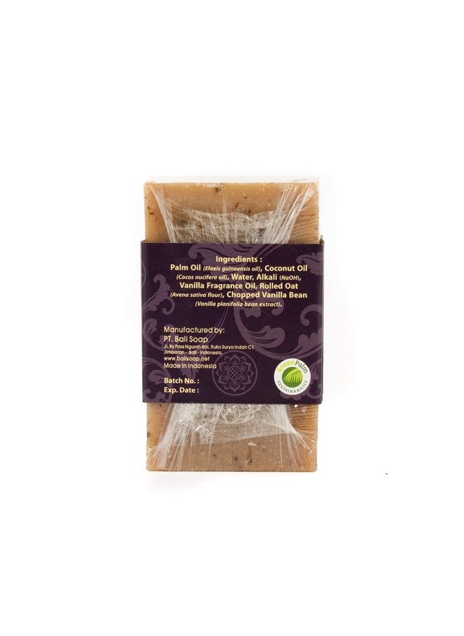 - Vanilla Natural Soap - Bar Soap For Men & Women - Bath, Body And Face Soap - Vegan, Handmade, Exfoliating Soap - 3 Pack, 3.5 Oz Each