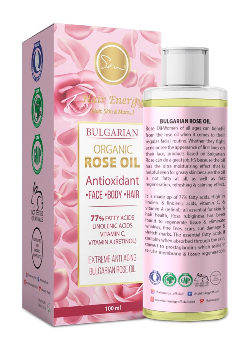 Hair Energy BULGARIAN ORGANIC ROSE OIL