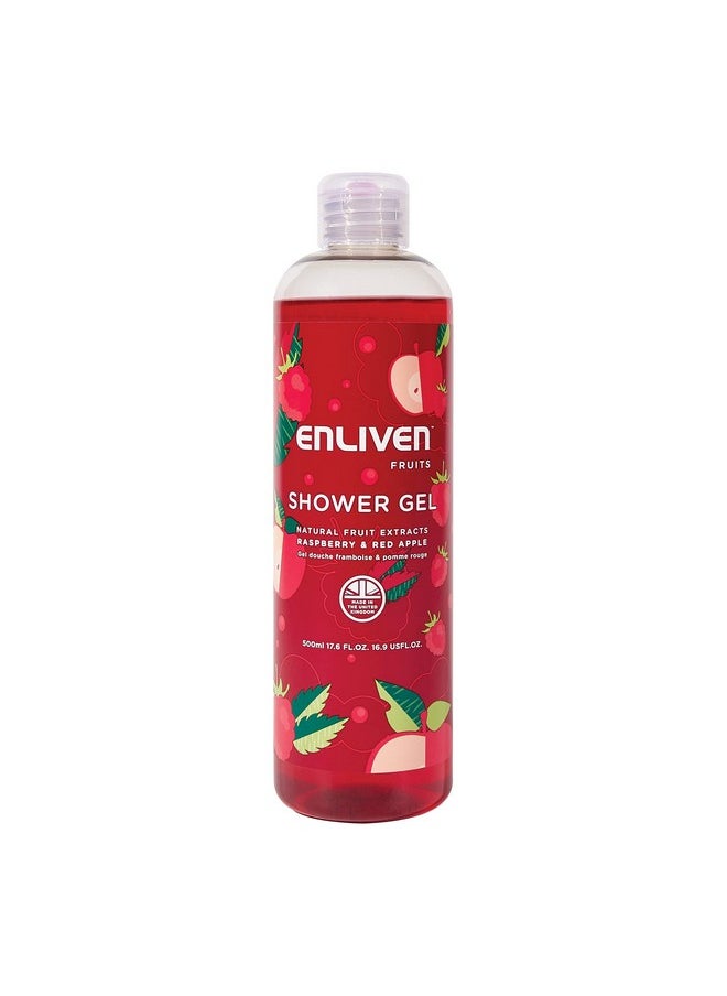 Raspberry And Red Apple Shower Gel 500Ml