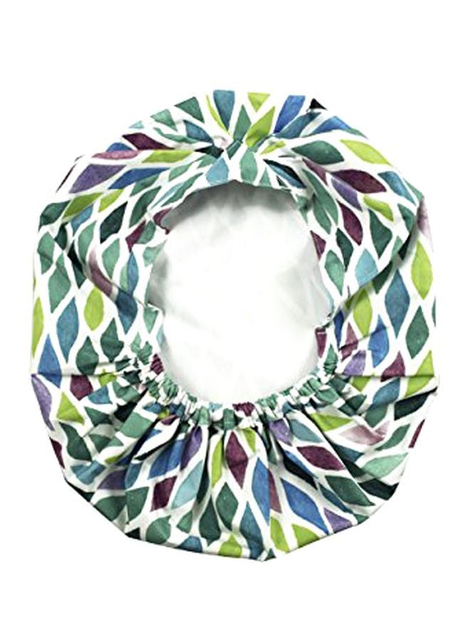 Trendy Turban Shower Cap Multicolour 1.5x7x4inch