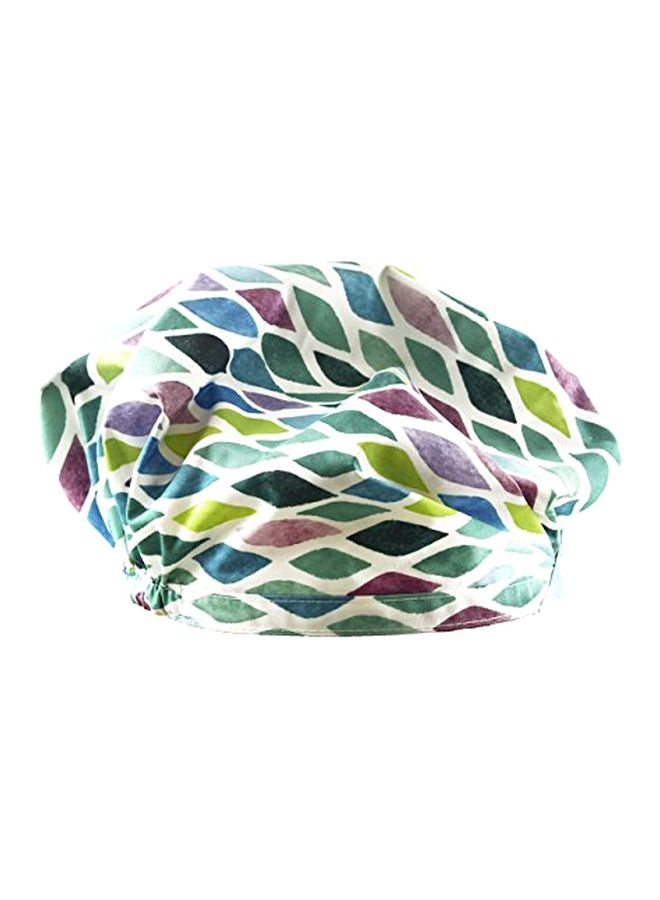 Trendy Turban Shower Cap Multicolour 1.5x7x4inch