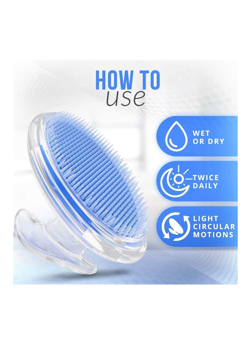 Exfoliating Body Brush for Men u0026 Women, Reduce Shaving Irritation, Prevent Razor Bumps u0026 Ingrown Hairs on Face, Neck, Armpit, Bikini Line u0026 Legs