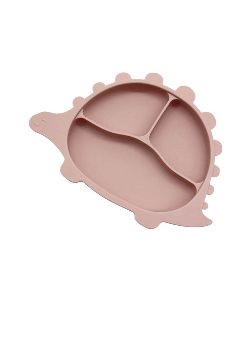 BPA-free Silicone Feeding Set, divided suction plate, spoon - 2 piece set