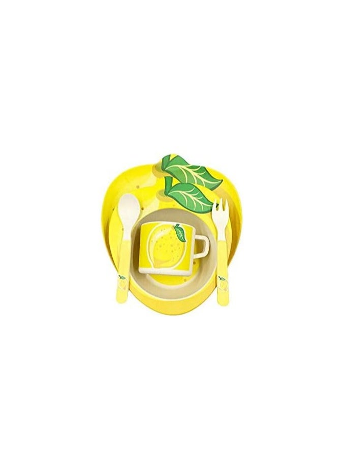 children's tableware, baby tableware set- lemon