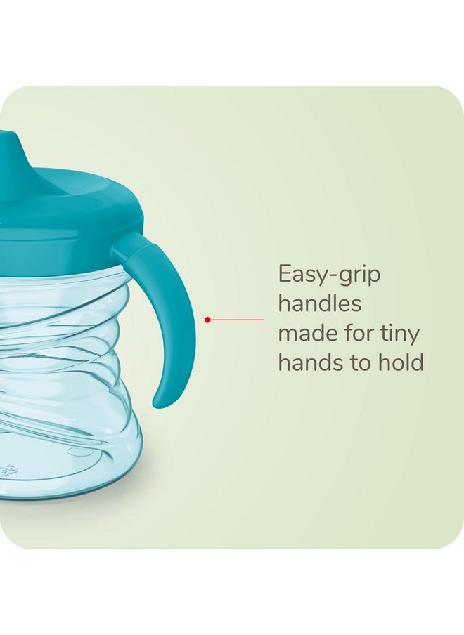 St Essentials By Nuk Acrylic Fun Grips Soft Spout Trainer Cup, 7 Oz.